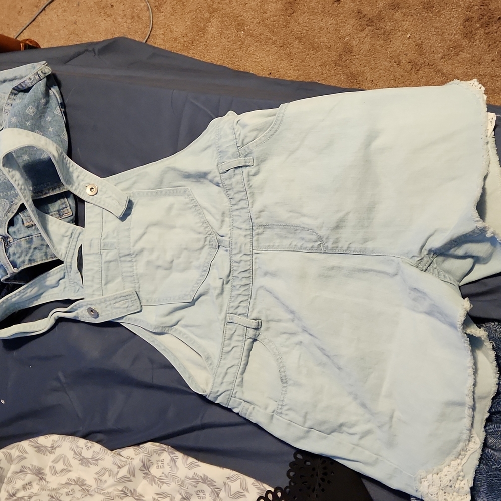 Place overalls